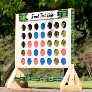 Green & Yellow Checkered Tubes by Kenneth Yoncich Fast Four