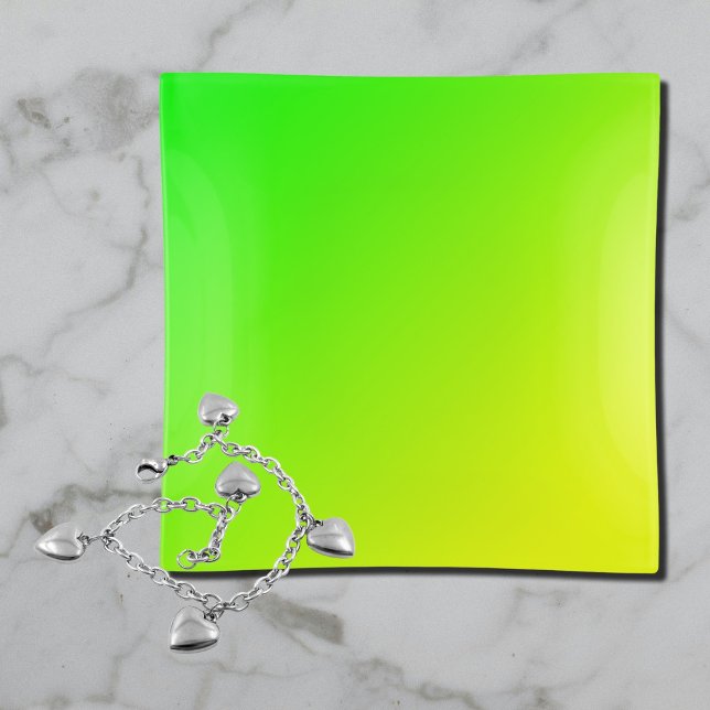 green yellow gradient      trinket tray (Creator Uploaded)