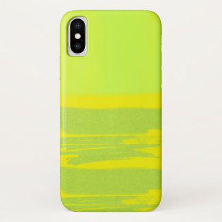 Green Yellow Iphone X case