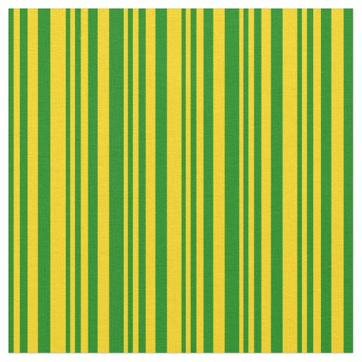 Green & Yellow Pattern Fabric