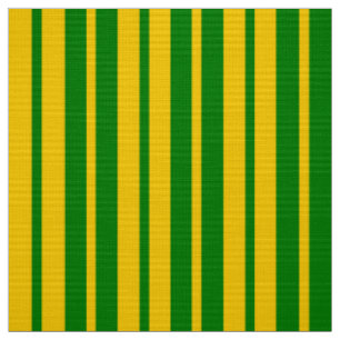 Green Yellow Stylish Stripes Pattern Design  Fabric