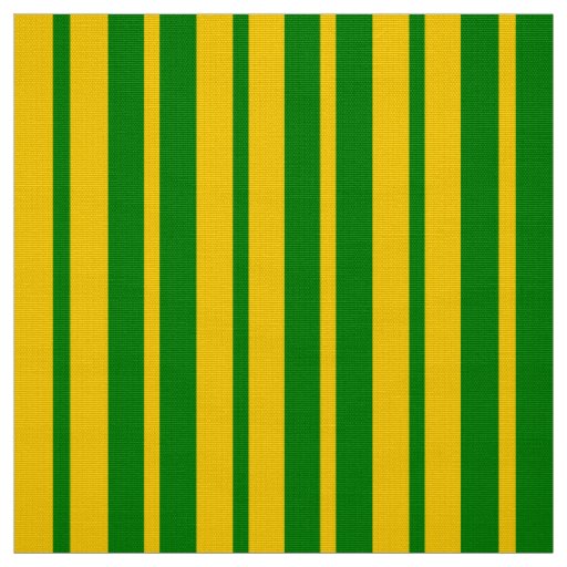 Green Yellow Stylish Stripes Pattern Design  Fabric