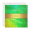 Green Yellow Swirl Gold 25th Birthday Party