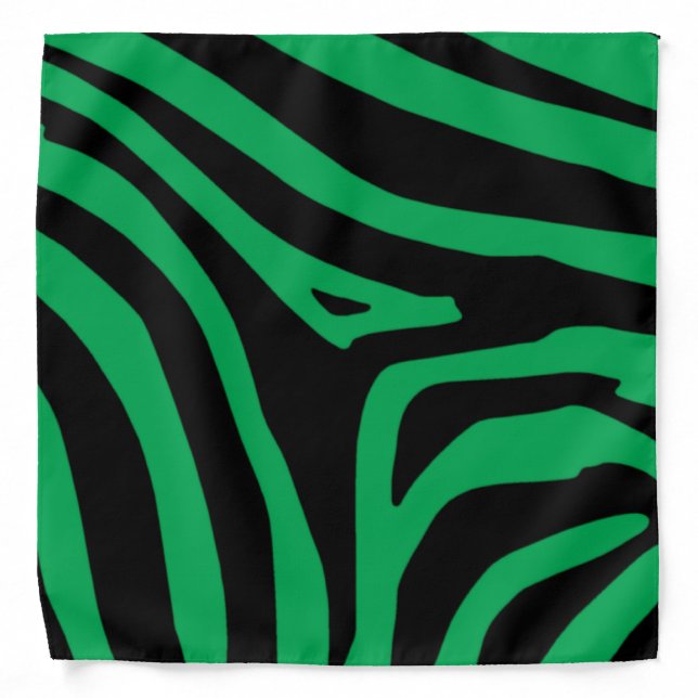 Green Zebra Bandana (Front)