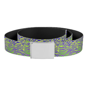 Green Zebra Belt
