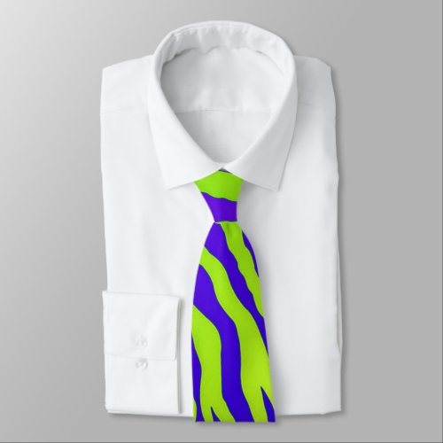 Green Zebra Tie