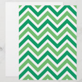 Green zig-zags-chevrons (Front/Back)