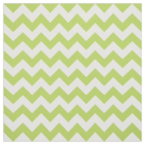 Green Zigzag Green Chevron Geometric Pattern Fabric