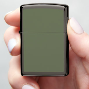 GREEN ZIPPO LIGHTER