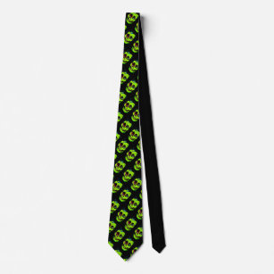 Green Zombie Neck Tie