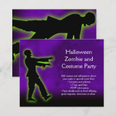 Green Zombie on Purple (Front/Back)