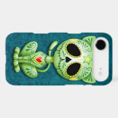 Green Zombie Sugar Kitten Case-Mate iPhone Case (Back (Horizontal))