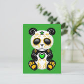 Green Zombie Sugar Panda (Standing Front)