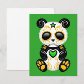 Green Zombie Sugar Panda (Front/Back)