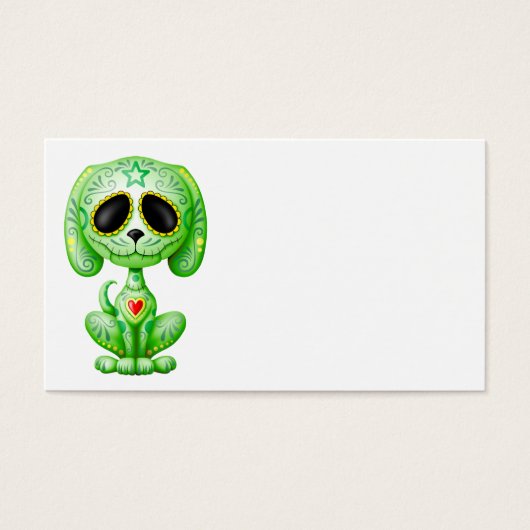 Green Zombie Sugar Puppy (Front)