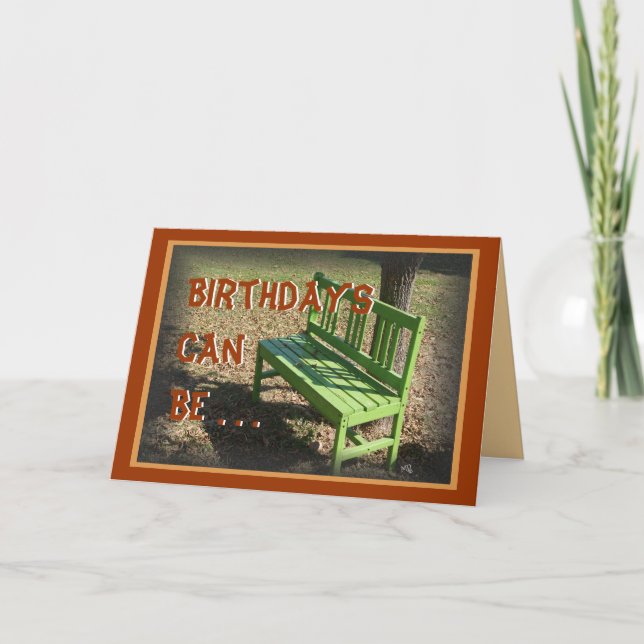 GreenBench Birthday or anything Card-customize Card (Front)