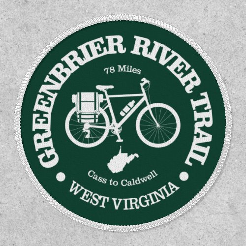 Greenbrier River Trail cycling  Patch