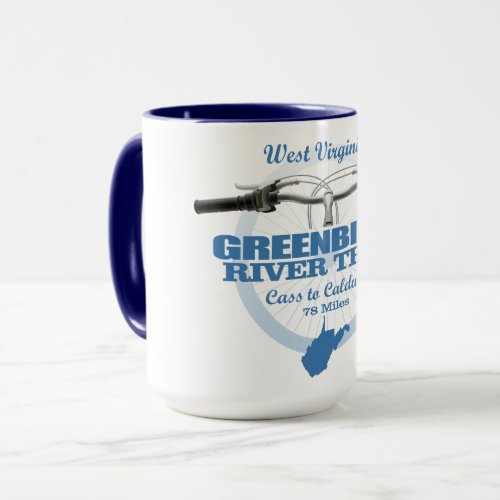 Greenbrier River Trail H2 Mug