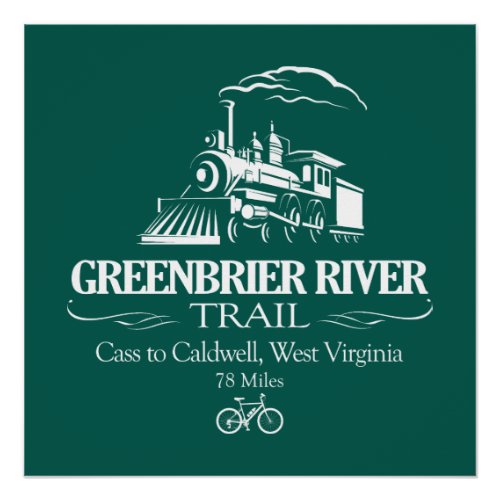 Greenbrier River Trail RT Poster