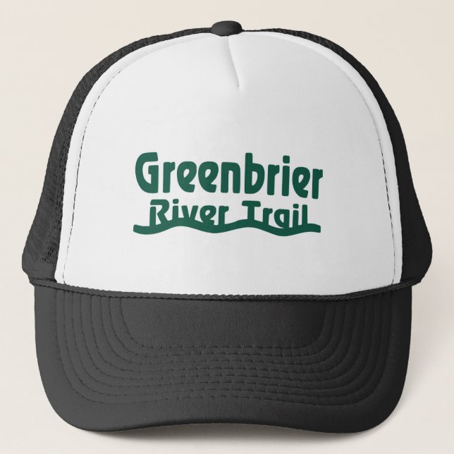 Greenbrier River Trail Trucker Hat (Front)