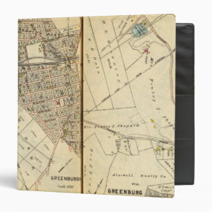 Greenburg, New York 4 3 Ring Binder