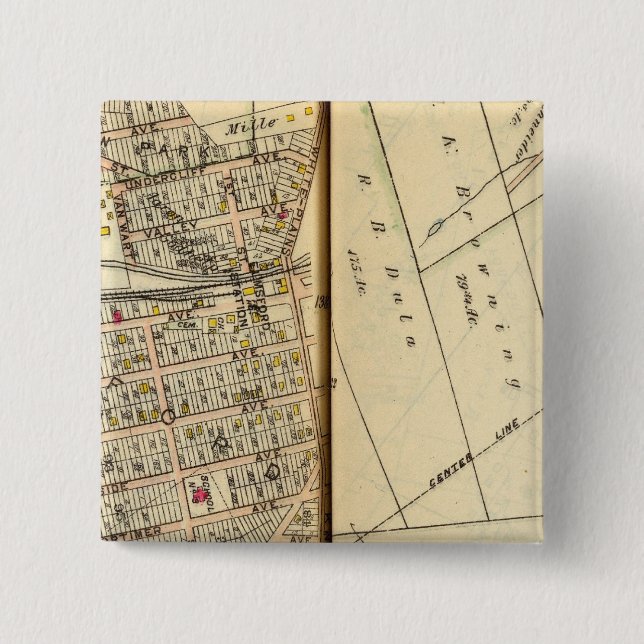 Greenburg, New York 4 Button (Front)