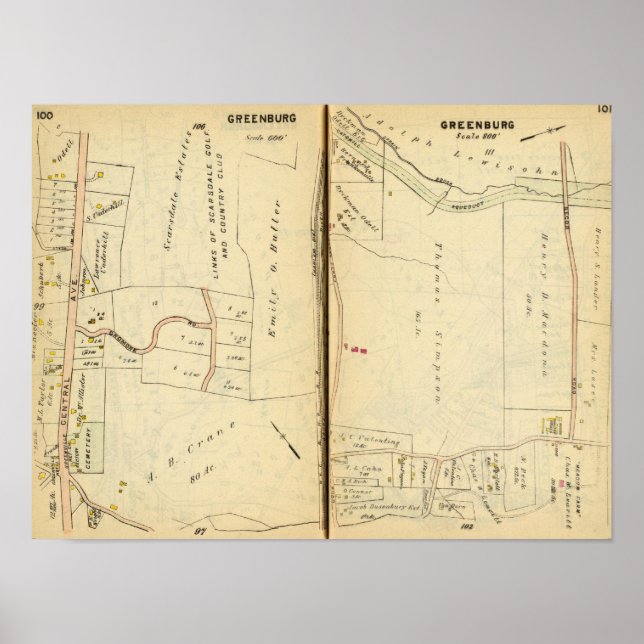 Greenburg, New York 6 Poster (Front)