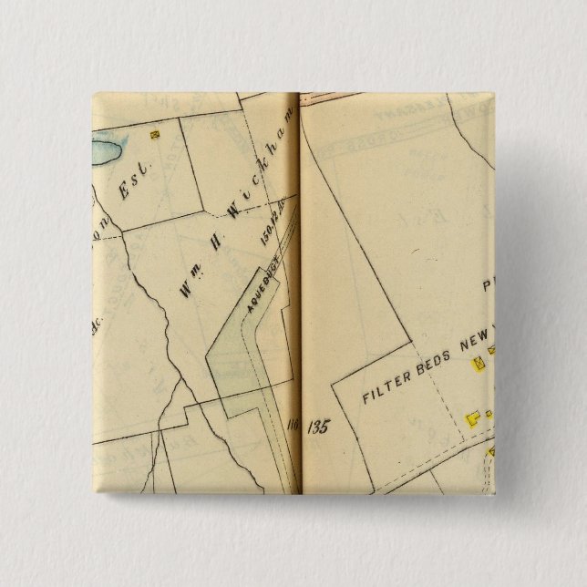 Greenburg, New York 9 Button (Front)