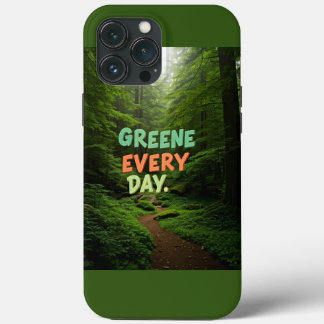 Greener Every Day" Eco-Friendly Phone Cover
