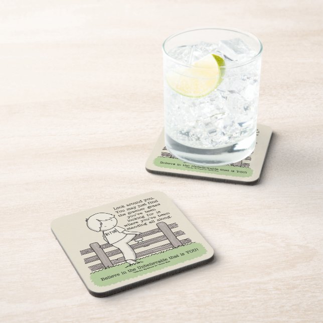 Greener Grass Beverage Coaster (Right Side)