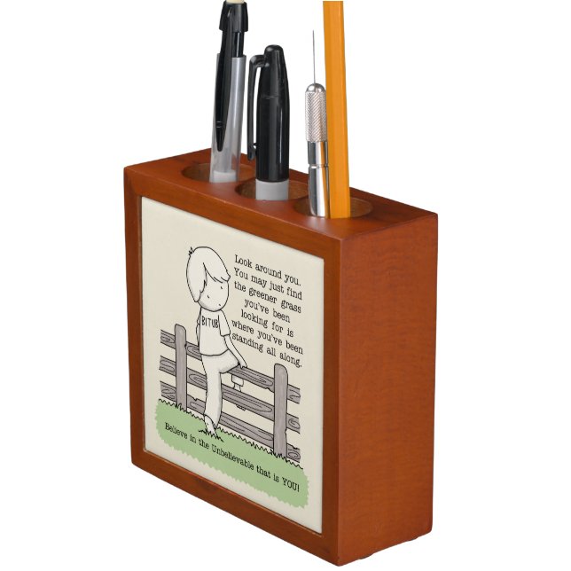 Greener Grass Desk Organizer (In Situ)