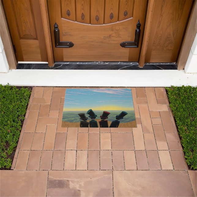 Greener pastures  Spiral Photo Notebook Doormat (Outdoor)
