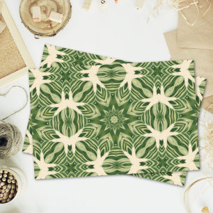 greenery abstract botanical tropical palm leaves tissue paper
