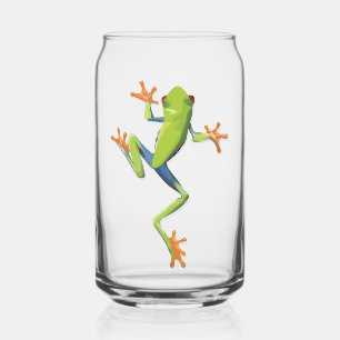 Greenery Amphibian Tree-Frog Can Glass