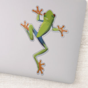 Greenery Amphibian Tree-Frog Sticker