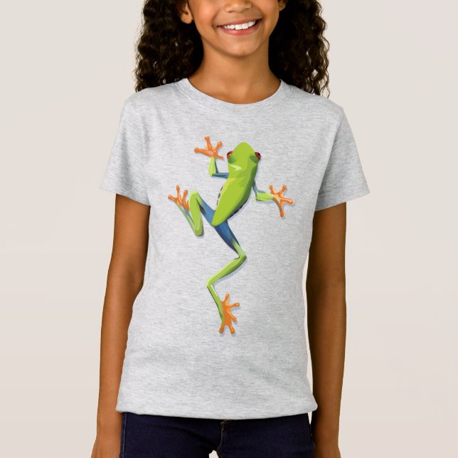 Greenery Amphibian Tree-Frog  T-Shirt (Front)