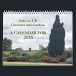 Greenery and Gardens in Oxford, UK Calendar 2025<br><div class="desc">Take a walk through the lovely greenery and stunning gardens in Oxford,  UK -- from the University Campus to the Oxford Botanical Gardens.  Enjoy your leisurely tour.</div>