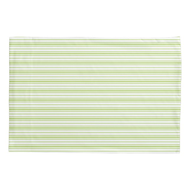 Greenery and Organic Pattern Pillow Case (Back)