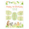 Greenery Animals Friends Party Happy Birthday