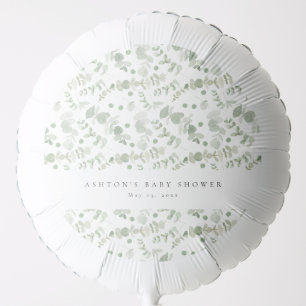 Greenery Baby Shower Balloon