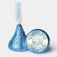 Greenery Blue hydrangea Its a Boy Baby Shower