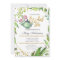 Greenery Botanical Bridal Tea Party Invitation