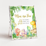 Greenery Boy Dinosaur Baby Shower Mom Osa Bar Poster<br><div class="desc">Make your event special with this Baby Dinosaur Baby Shower with our cute and lovely printable Mom Osa Bar Sign featuring adorable Greenery Dinosaur Baby Shower theme. Download,  personalize,  and create lasting memories with this perfect touch for your joyous celebration!

BS680</div>