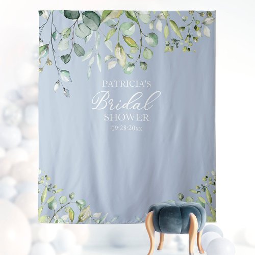 Greenery Bridal Shower Backdrop Photo Prop