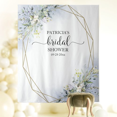 Greenery Bridal Shower Backdrop Photo Prop