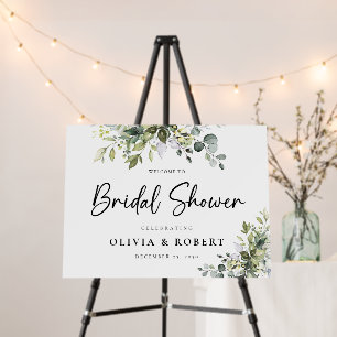 Greenery Bridal Shower Foam Board