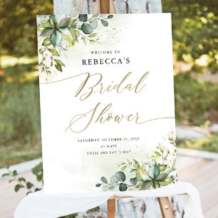 Greenery Bridal Shower Foam Board