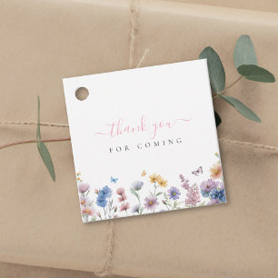 Greenery Bridal Shower Thank You For Coming Favor Tags