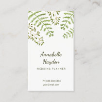greenery business cards