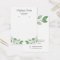 Greenery Calligraphy Earrings Jewelry Display Card